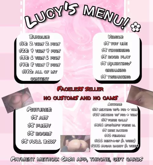 I'm accepting PayPal now! DM me daddy 