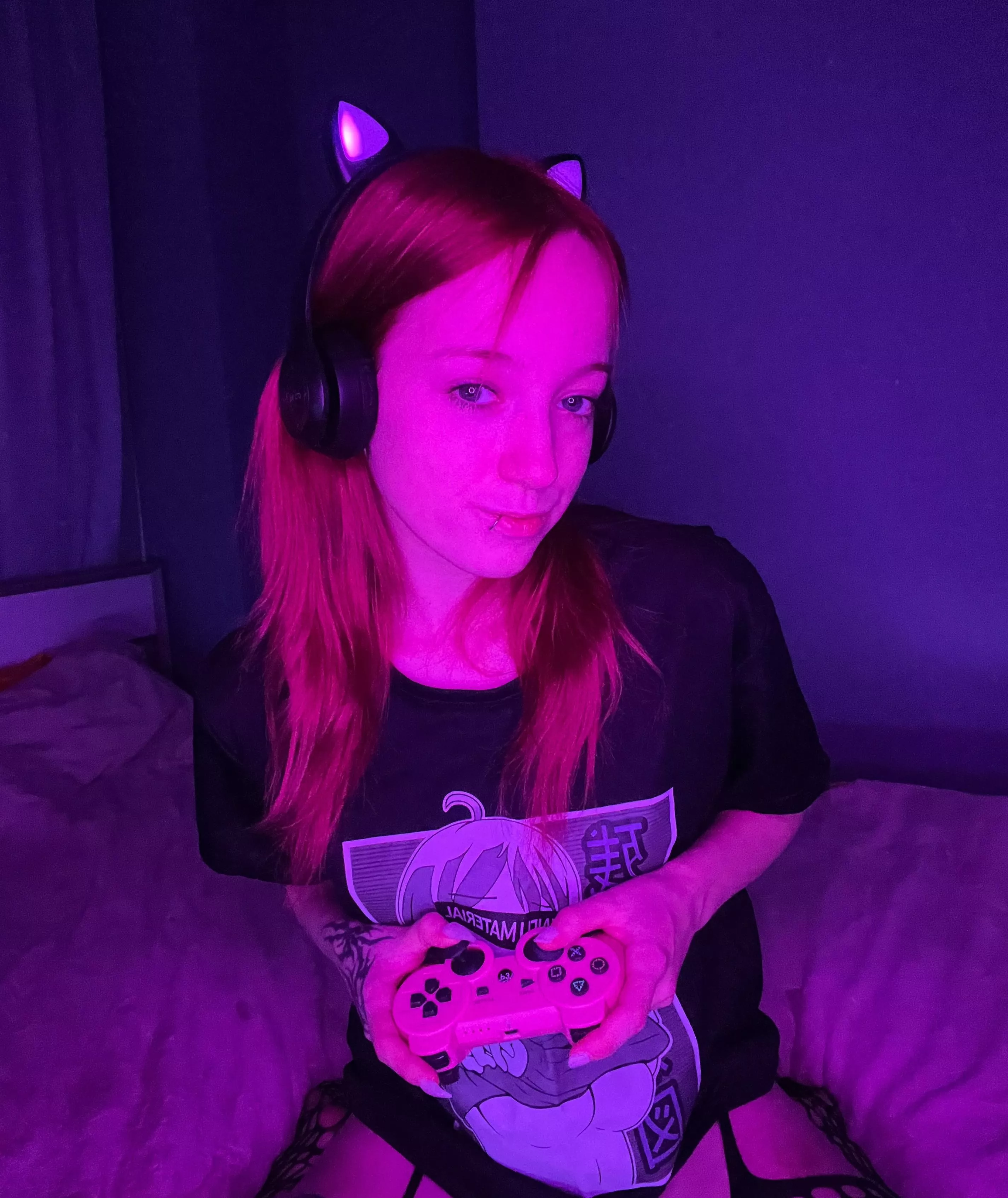 I'm smiling because I won this game