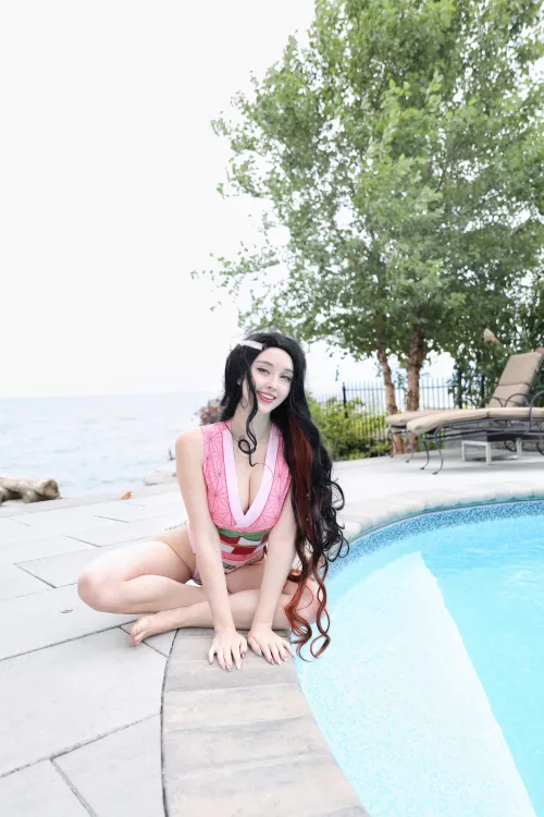 Nezuko from Demon Slayer by me Cluelo