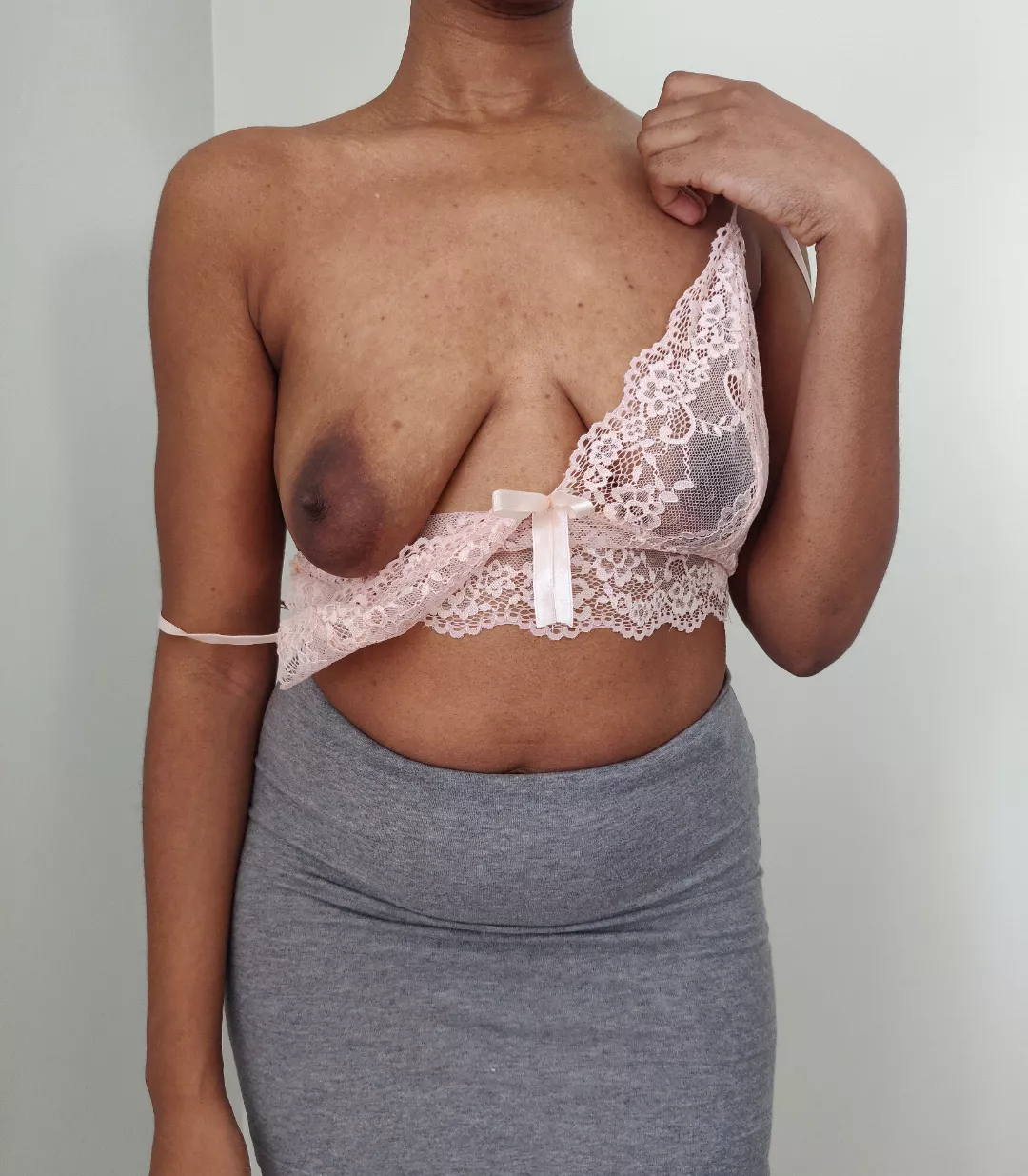 Pinch my nipples while I stroke your dick 