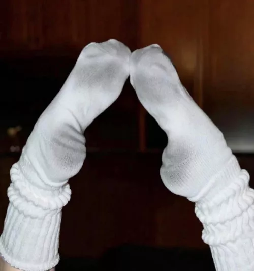 Slouch socks! 🤍