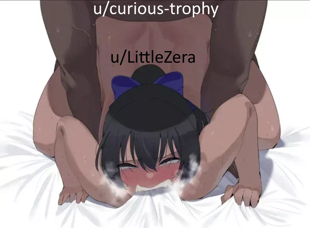  u/curious-trophy took his revenge and beat me back in the rematch, so now instead of sitting on his face, my face gets buried in the bedsheets as he fucks me ❤