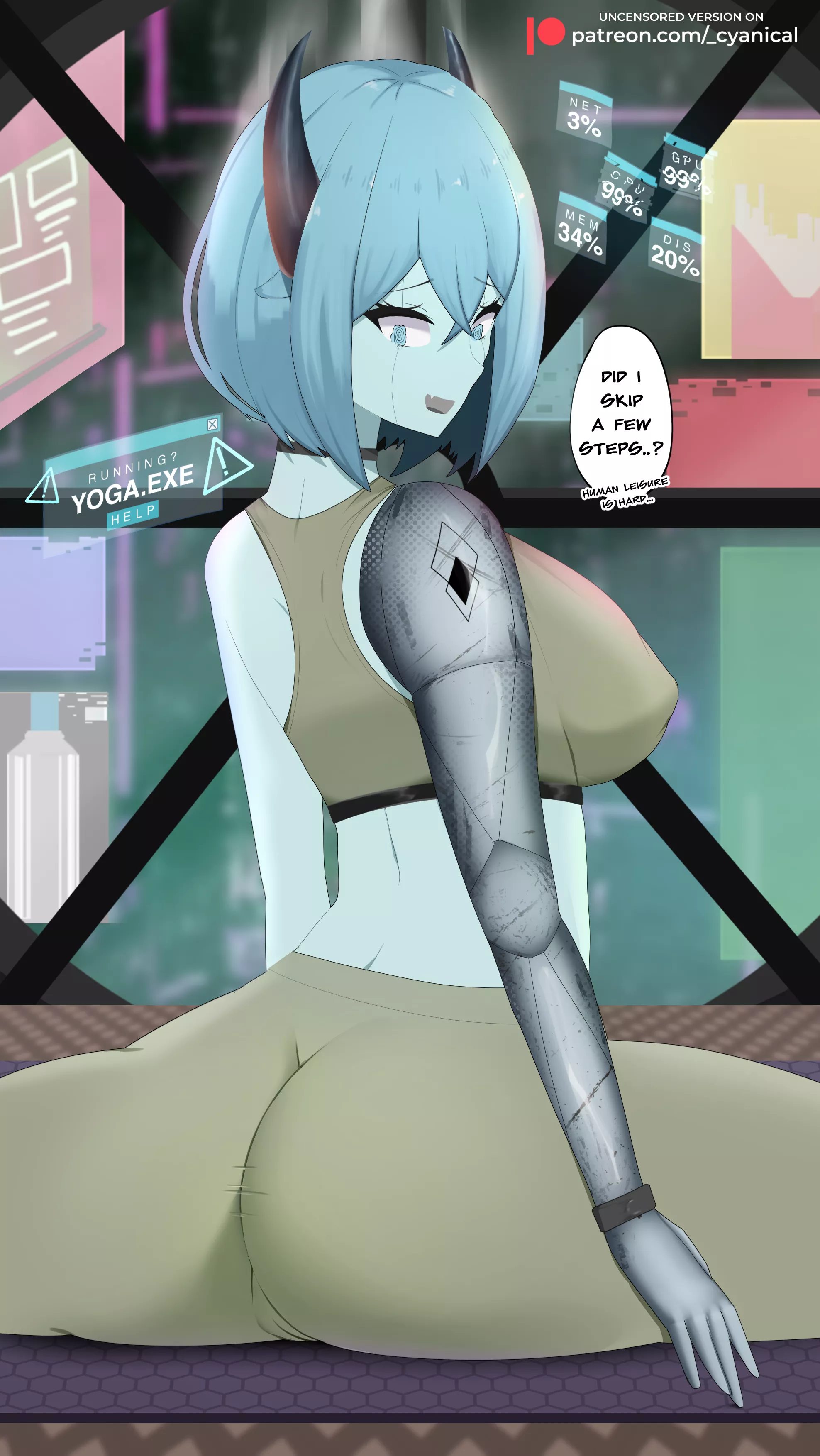 Yoga Robogirl [OC]