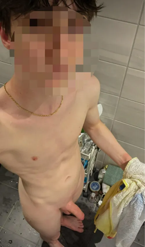 [18] can I shower with you next time?