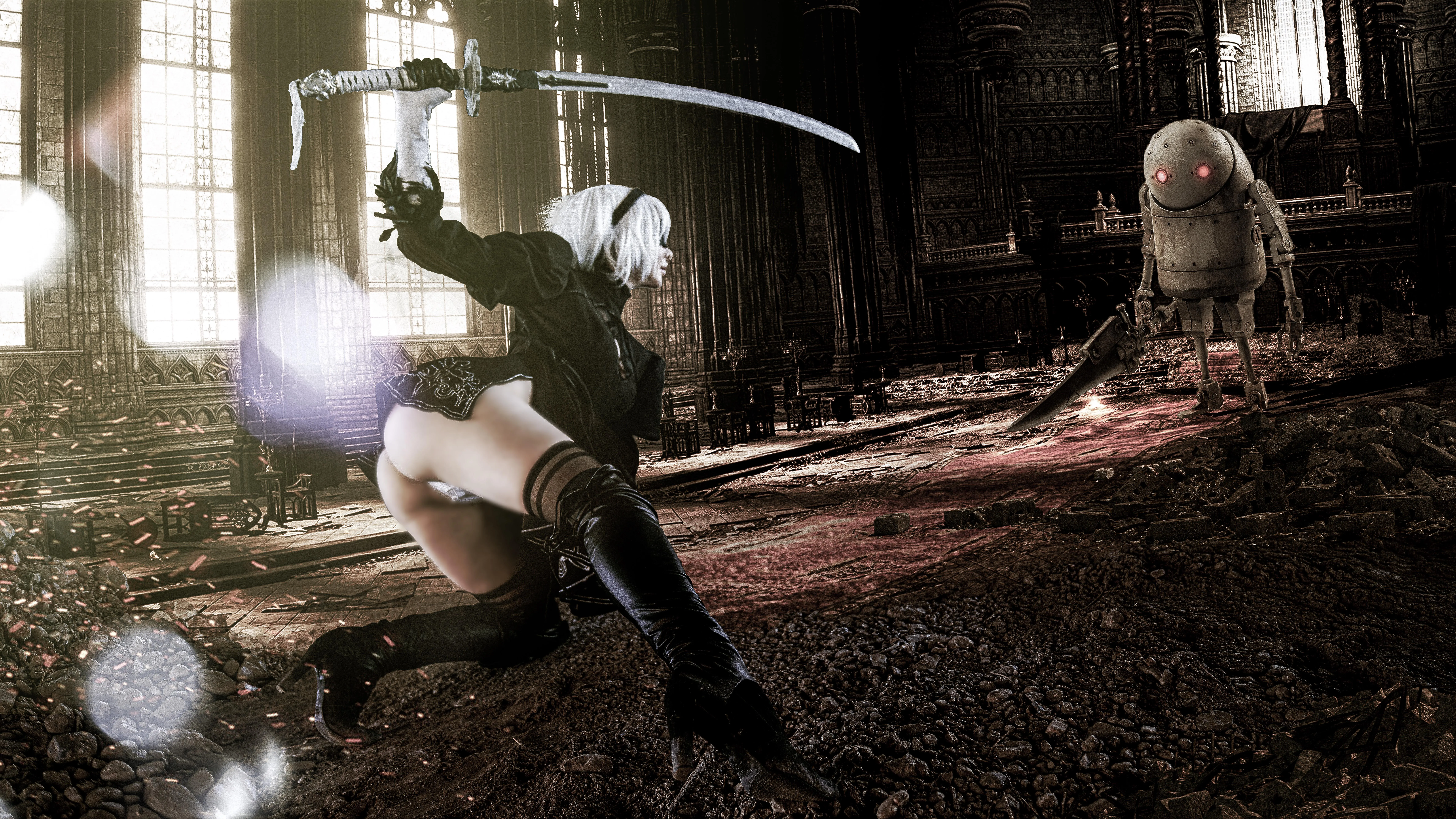 2b cosplay by Katerina Marie