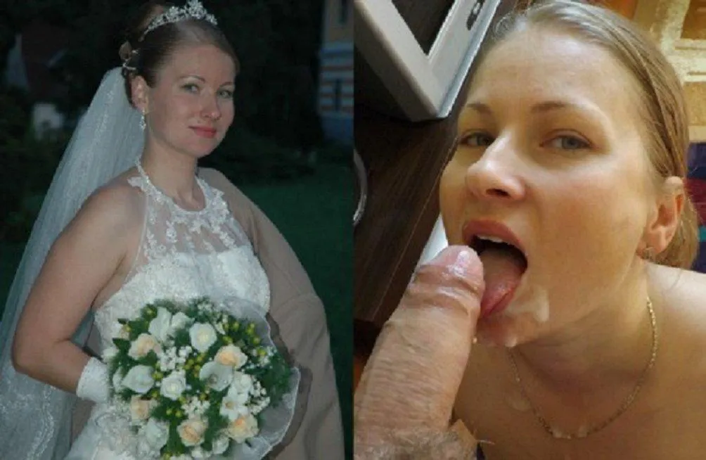 Before and after the wedding