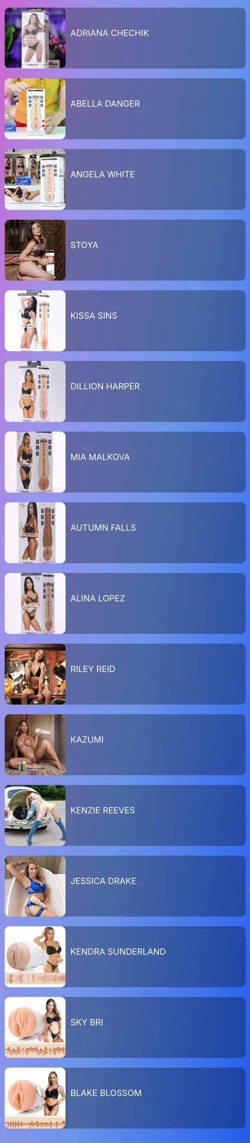 Choosing first fleshlight