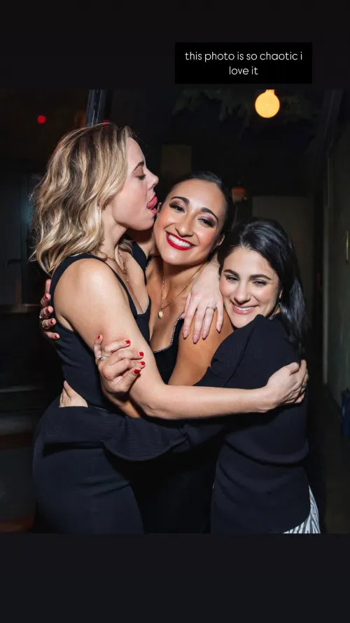 Erika Henningsen, Krystina Alabado, and Gianna Yanelli