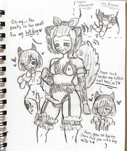 Futa traptrix arachnocampa and Futa ash blossom & joyous spring