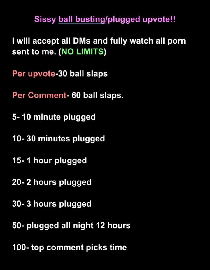 Go easy on me. I must also do the top 2 upvote comments.