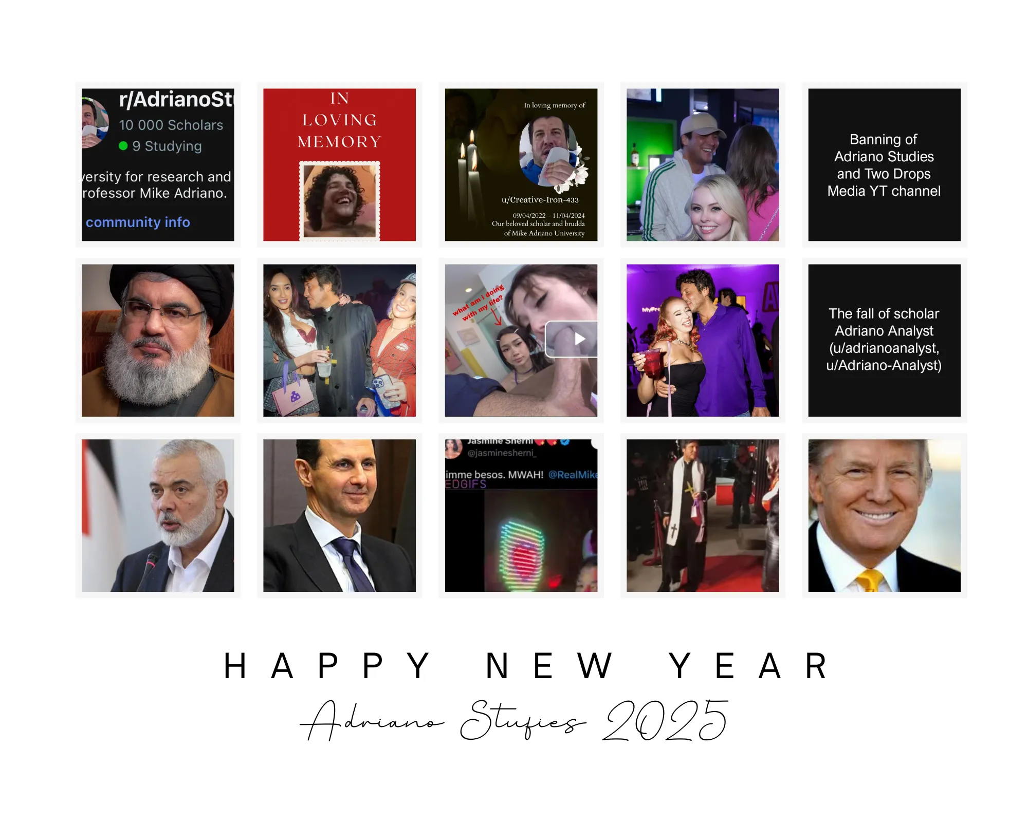 Happy New Year!!!! (A list of the events of 2024!!)