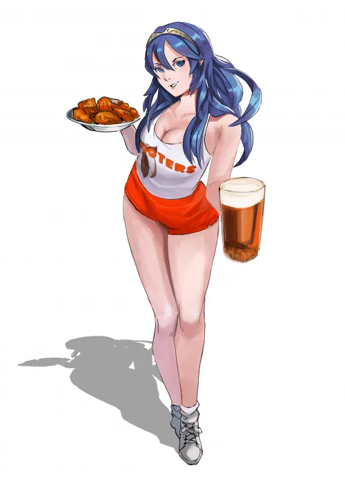 Hooters Lucina (commission by RodLanghi on Twitter)