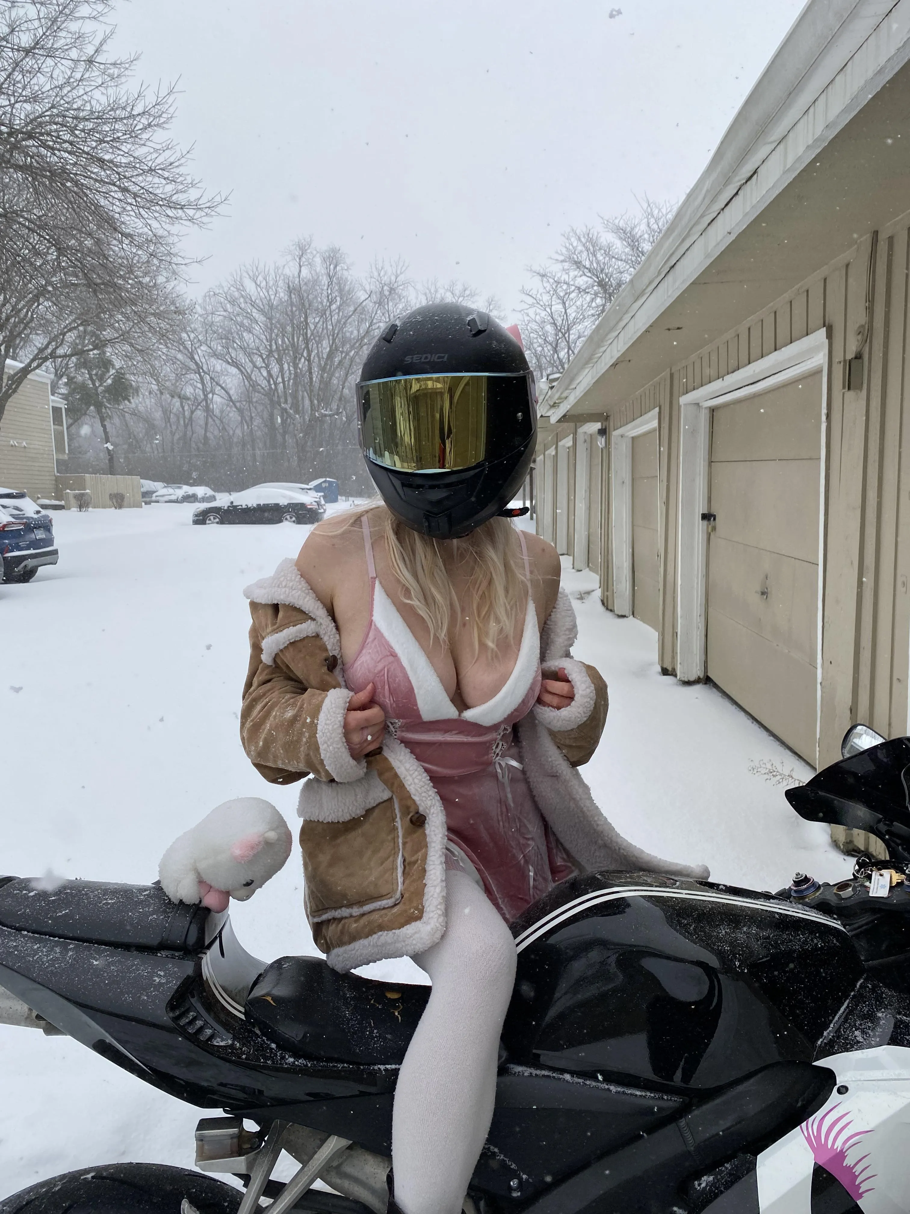 How about some biker tits?