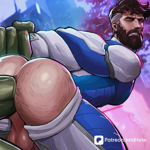 Hulk's personal stretchable Fleshlight (MidNyte)