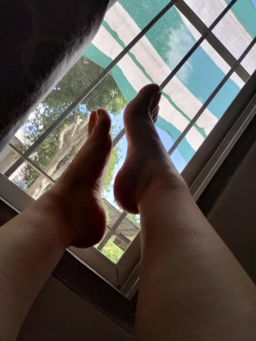I know you are wishing to have my feet around your dick