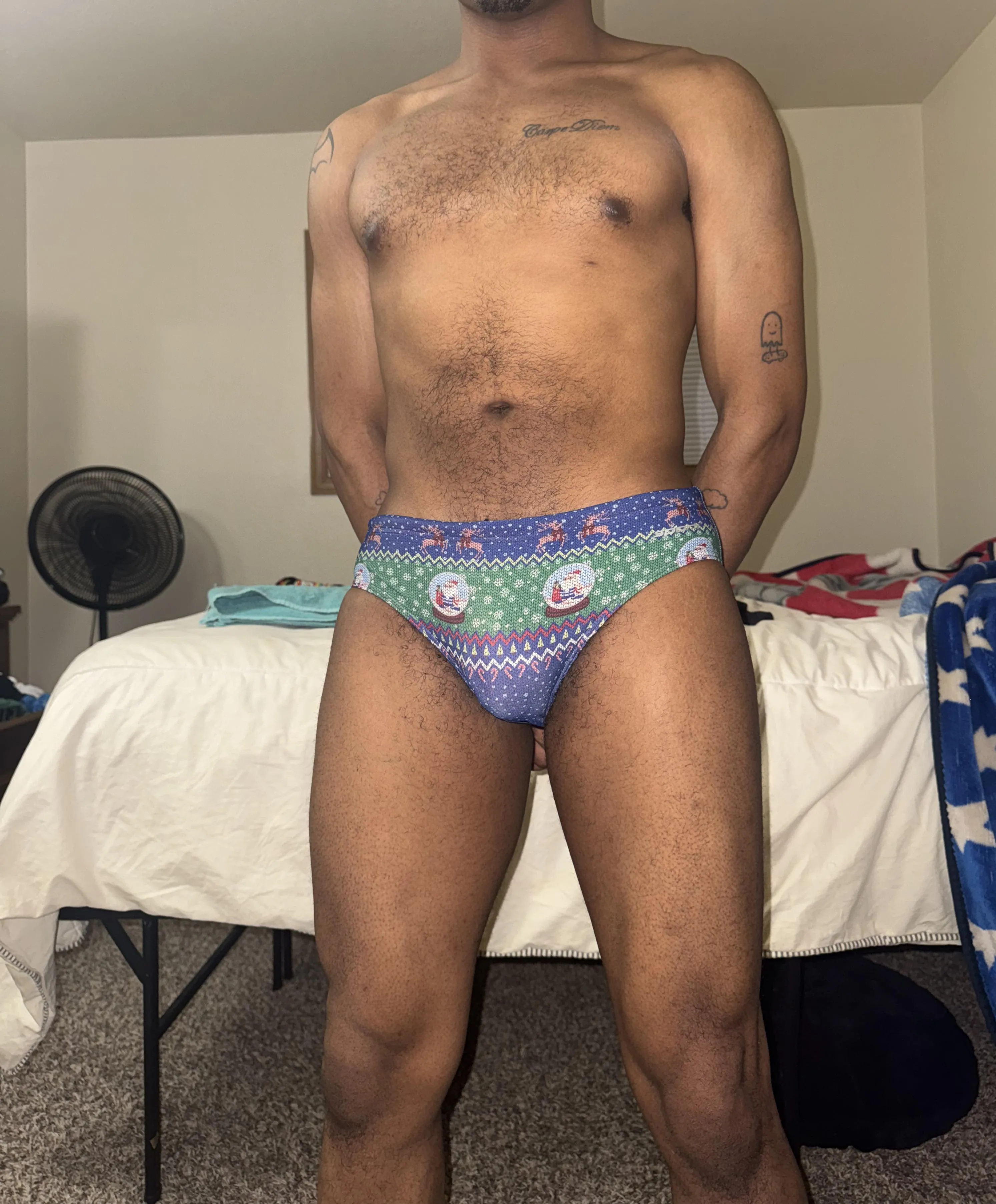 I love my Christmas speedo