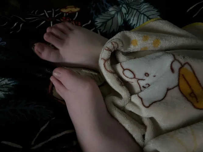 If you make a mess on my toes I will suck them clean