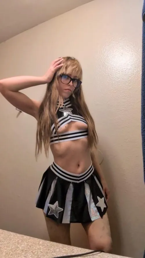 I'm extra cheery in private