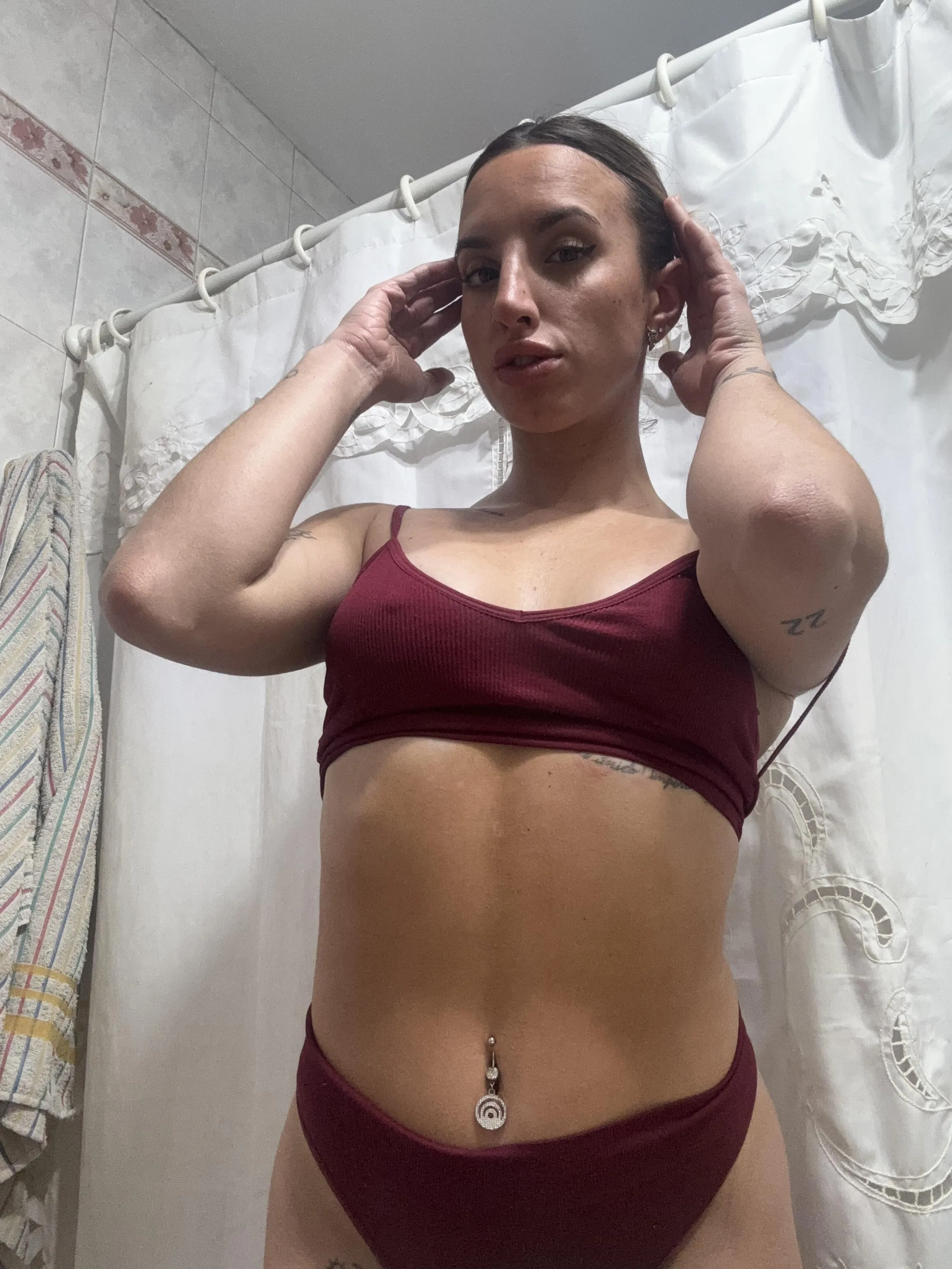 Just taking a shower, anybody interested in joining?