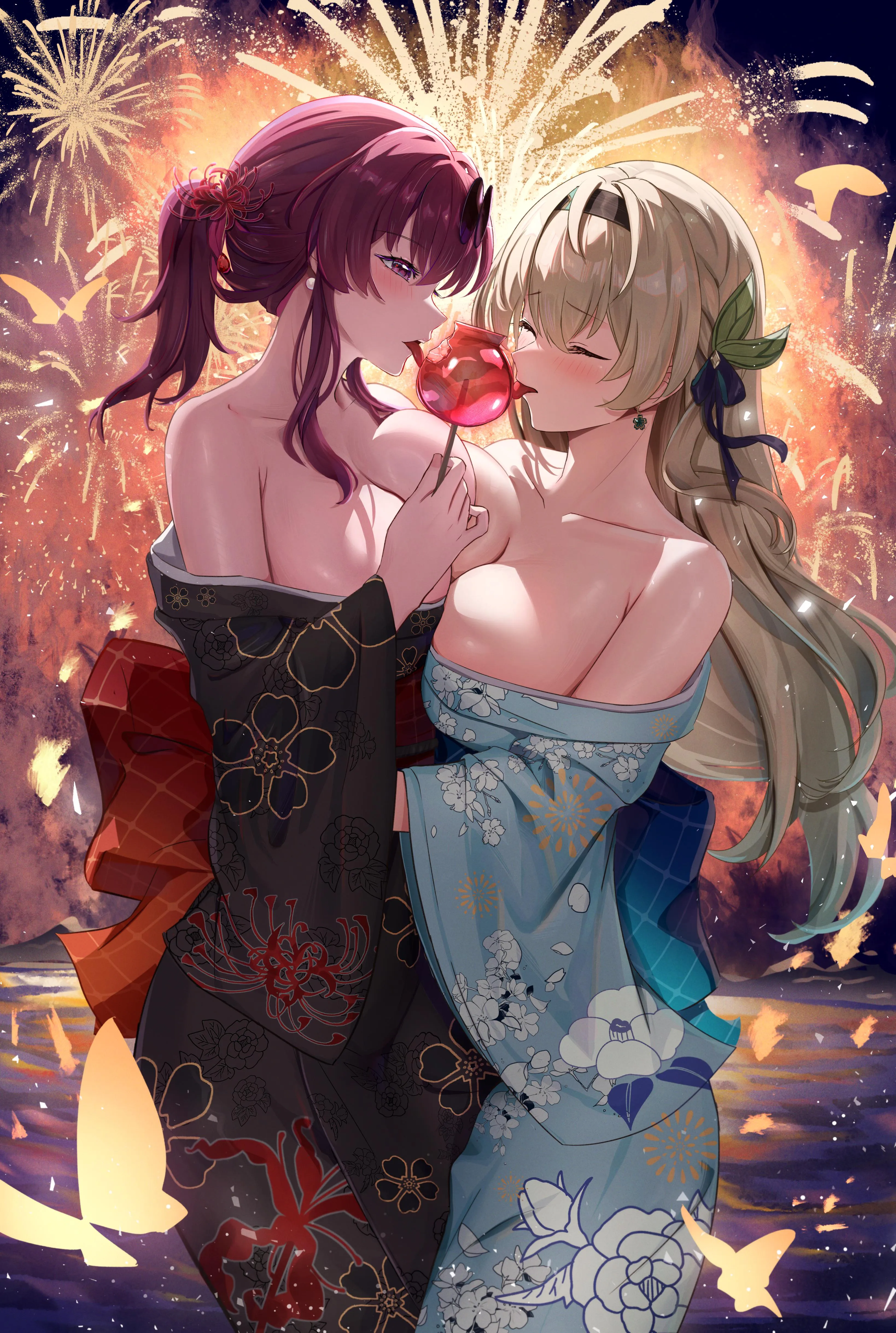 Kafka & Firefly in Yukata