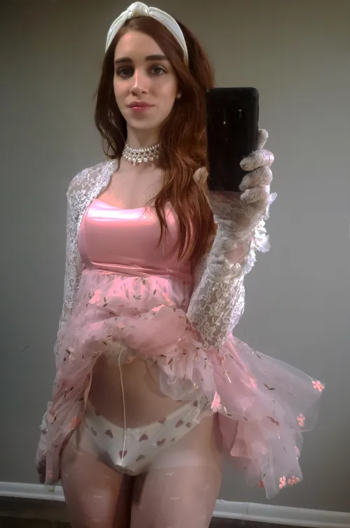 Locked princess with a naughty secret :3