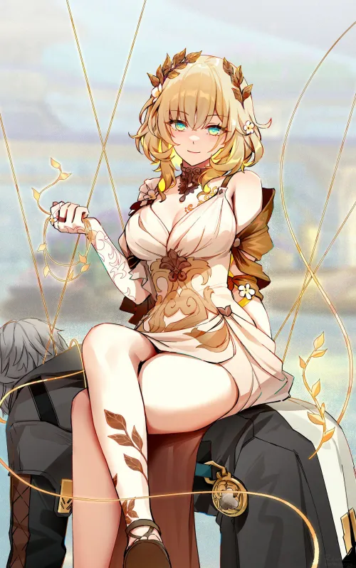 Mommy Aglaea sitting