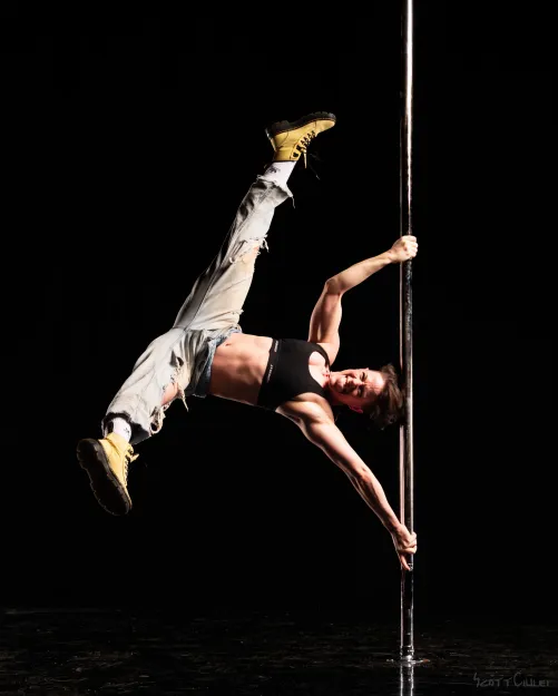 My favorite way to show off upper body strength :] (oc)