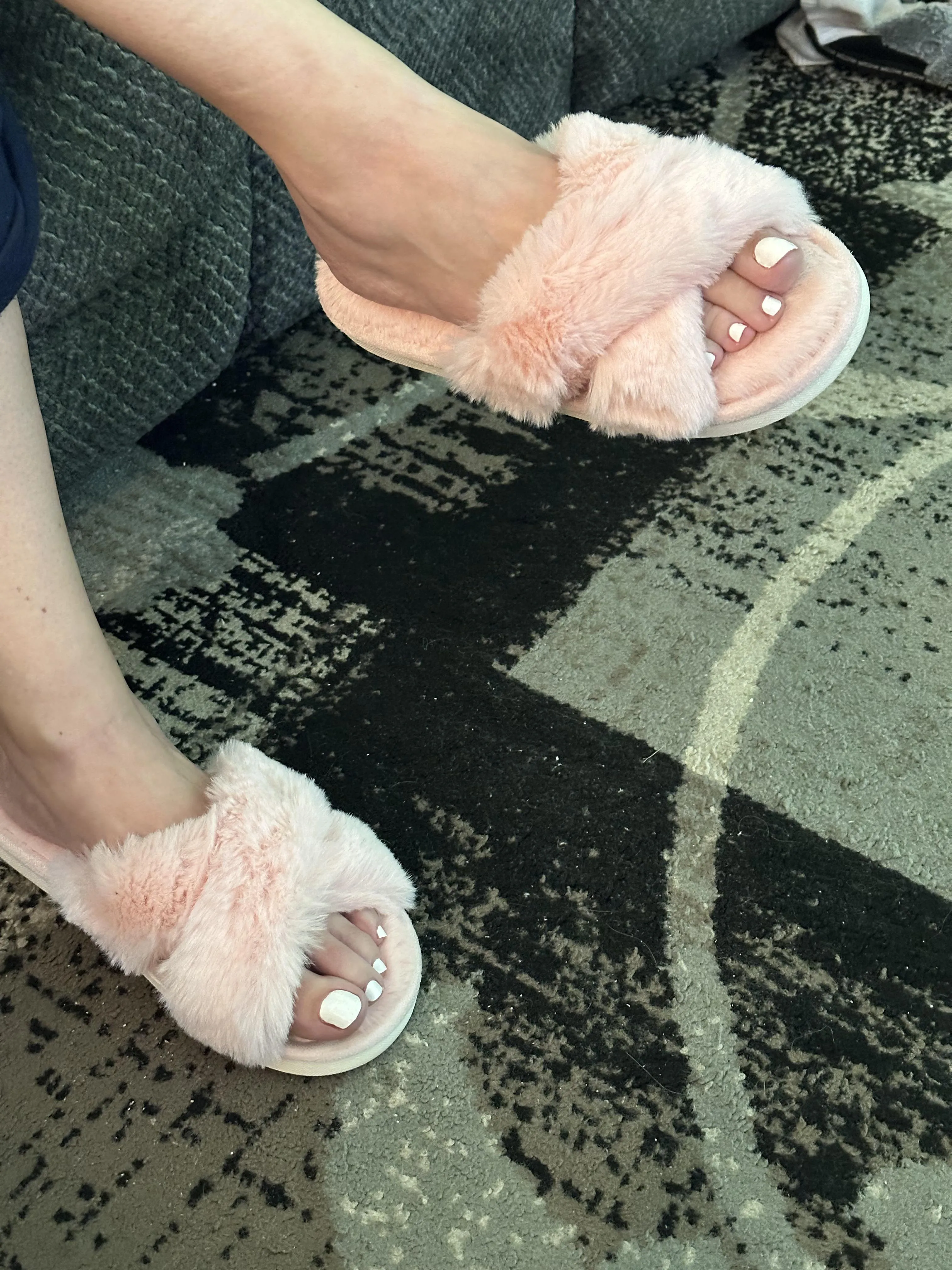 New fuzzy slippers