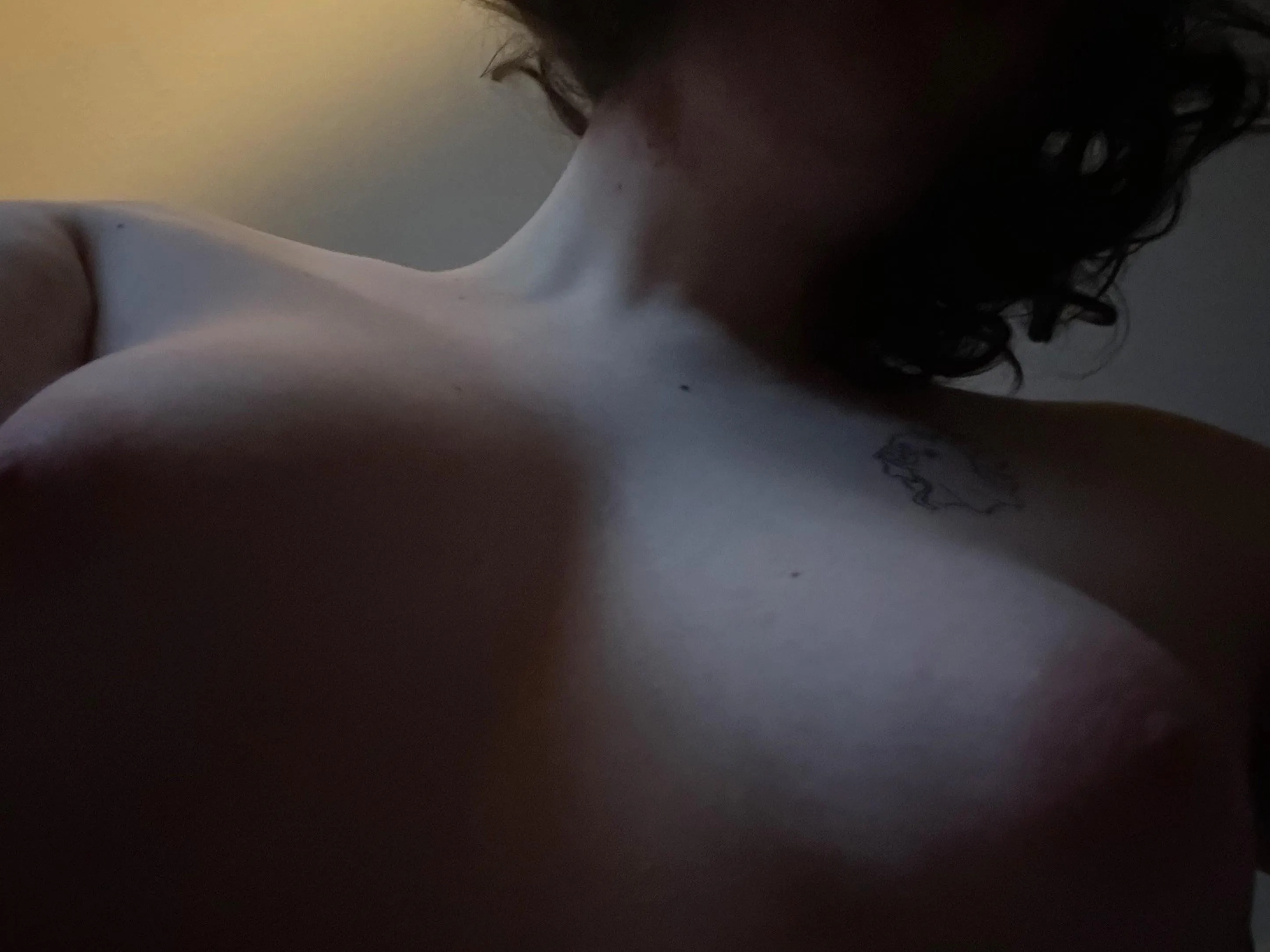 Overexcited puppy topples you and licks ur face, what do????