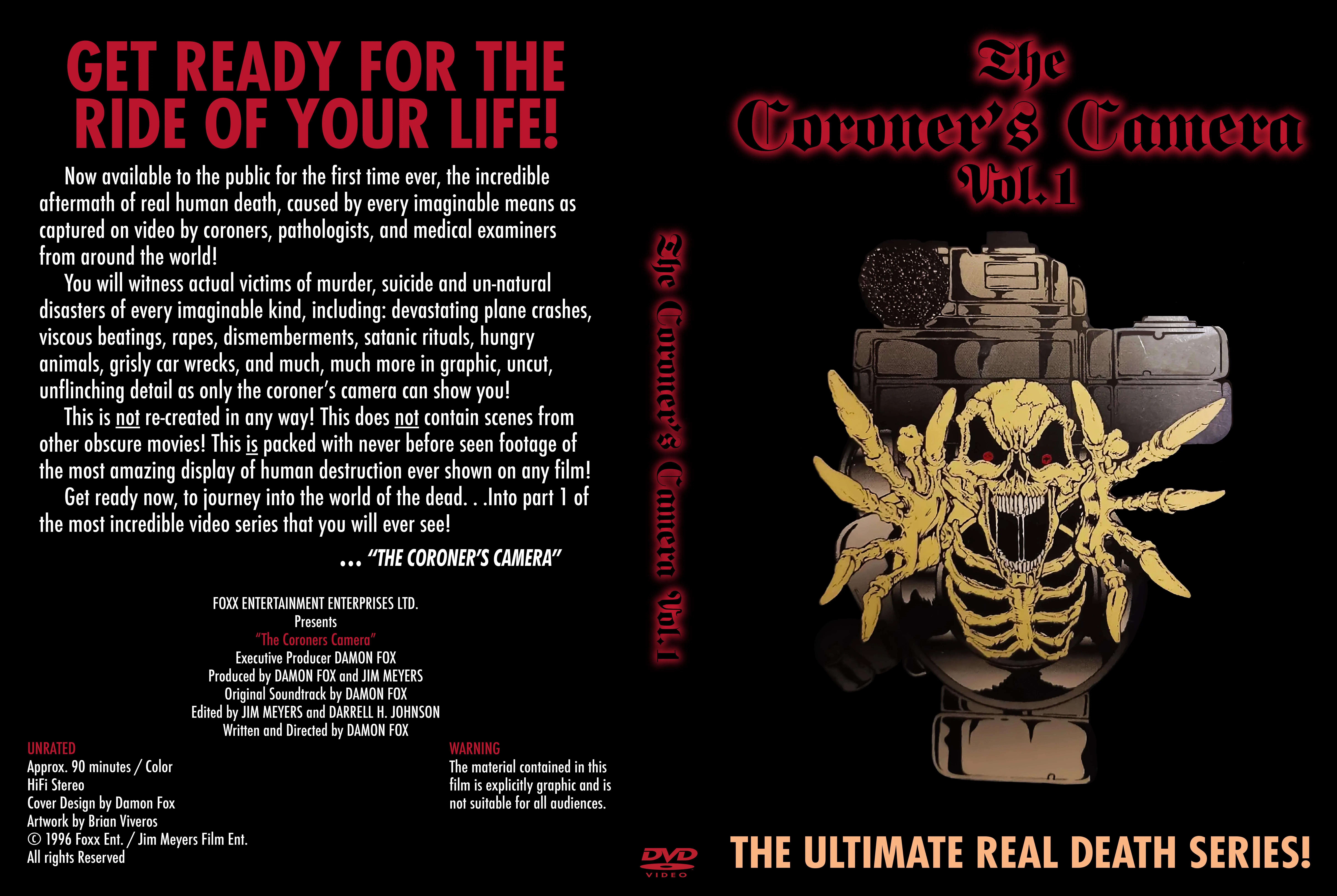 Recreated The Coroner’s Camera Cover