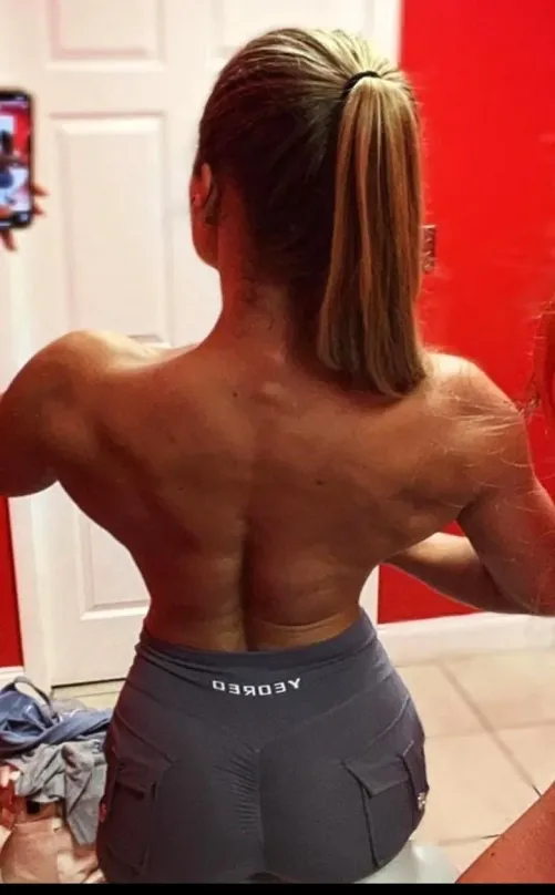 Sexy back with a view