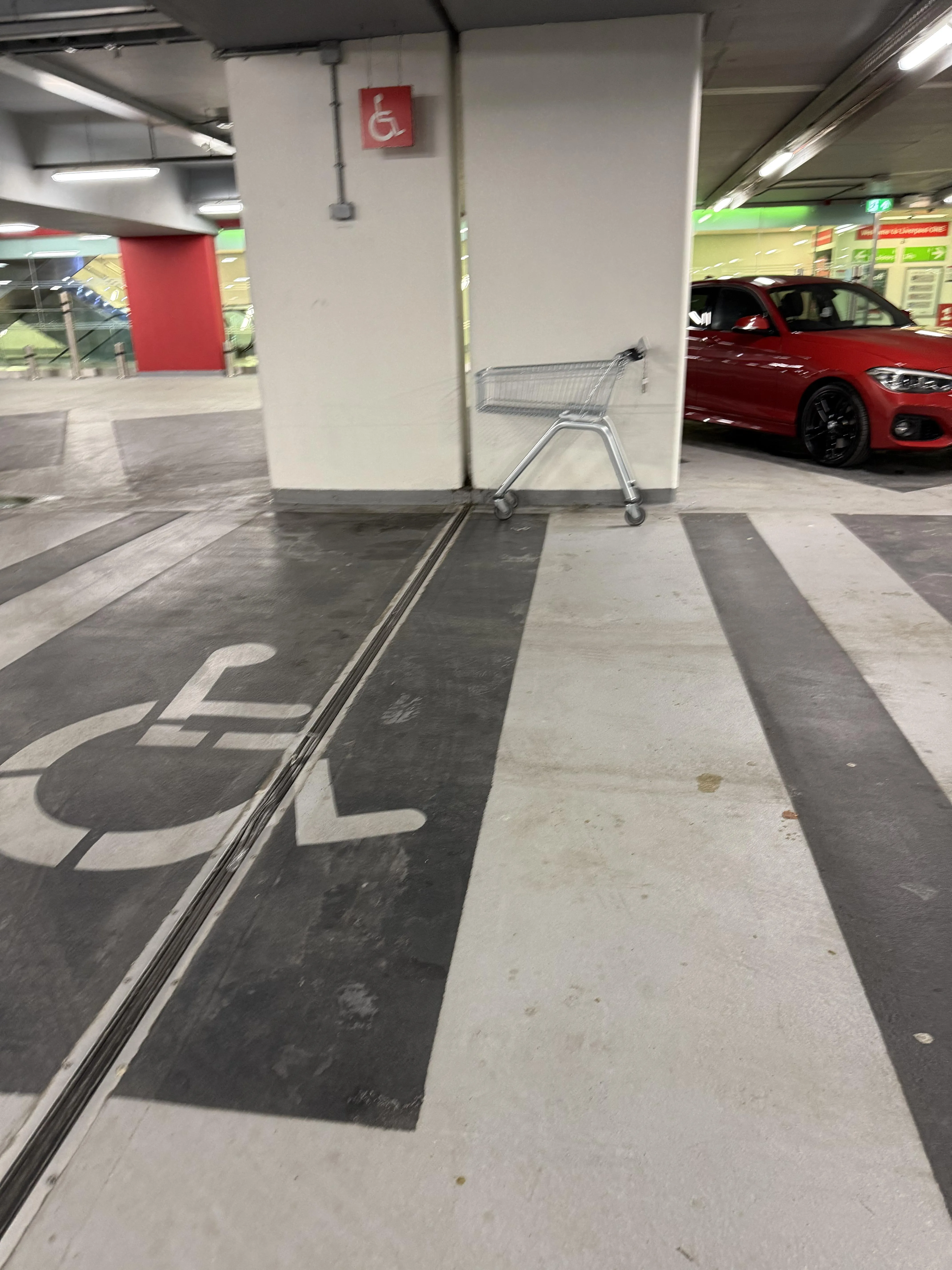 Soliciting whore hanging out in a car park looking to be filled up!