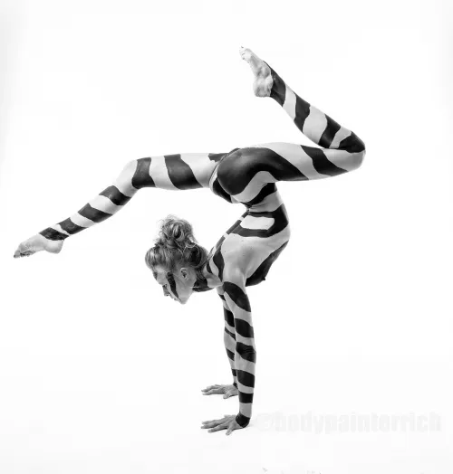 Study in Black and White (I am the painter)