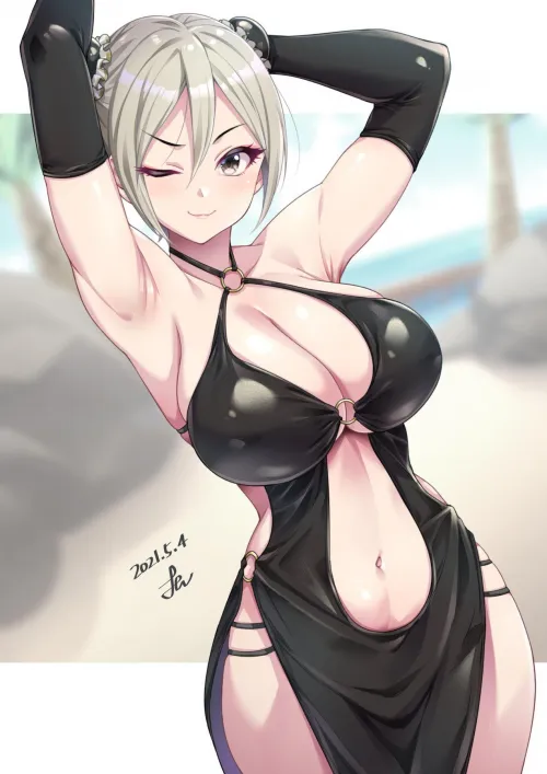 Syuko Shiomi (Yohi_Blues on Pixiv) [The Idolmaster: Cinderella Girls]