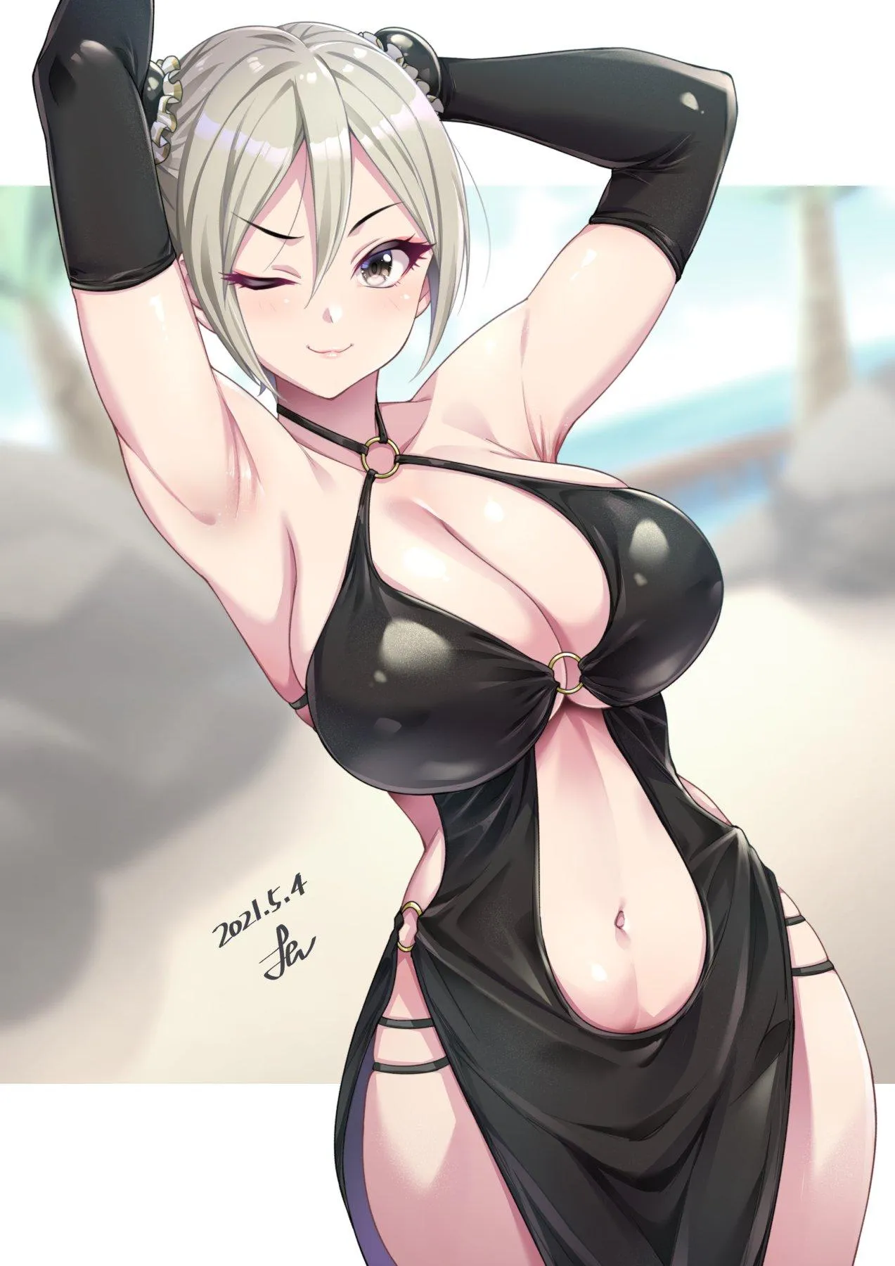 Syuko Shiomi (Yohi_Blues on Pixiv) [The Idolmaster: Cinderella Girls]