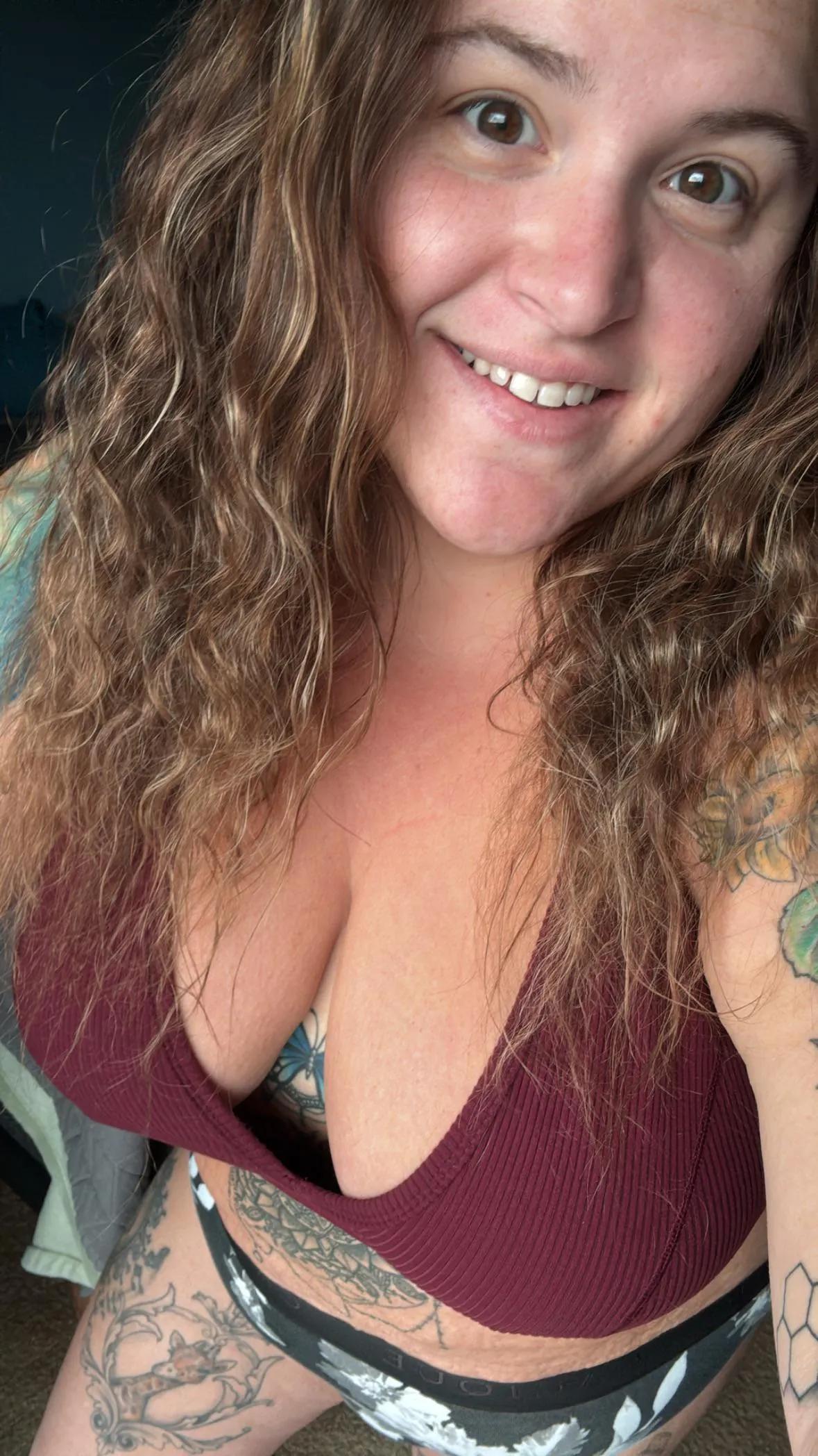 Tatted bbw afternoon delight!