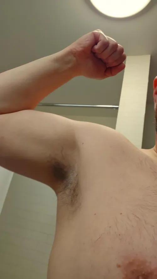 The after hike must and sweat