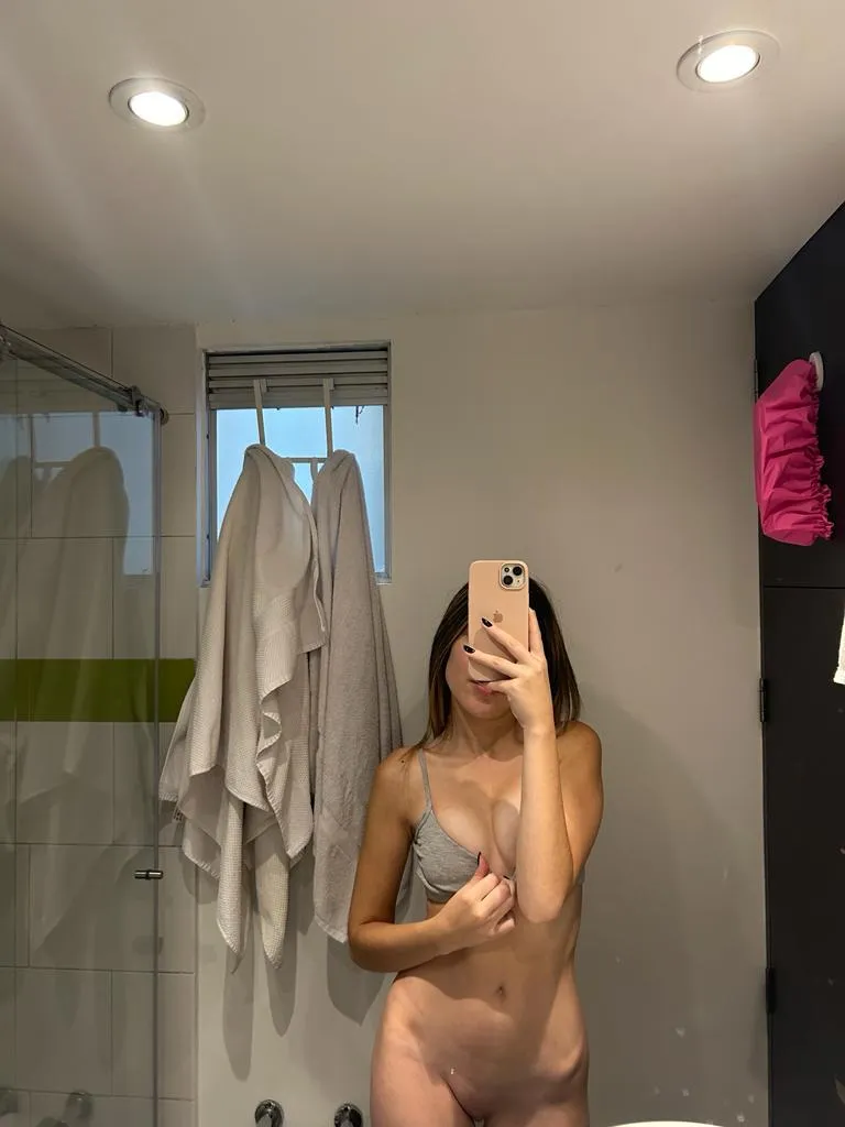 When everyone is at home so i gotta put the shower on to not get caught moaning when i cum(: