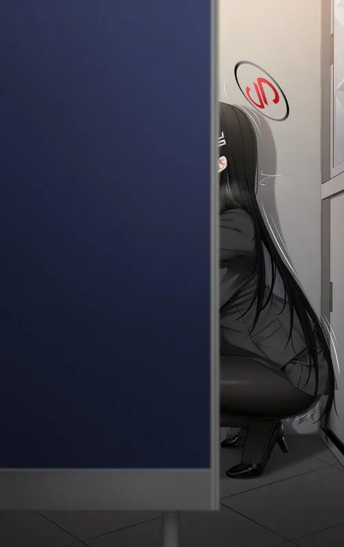 When she can't handle until get home