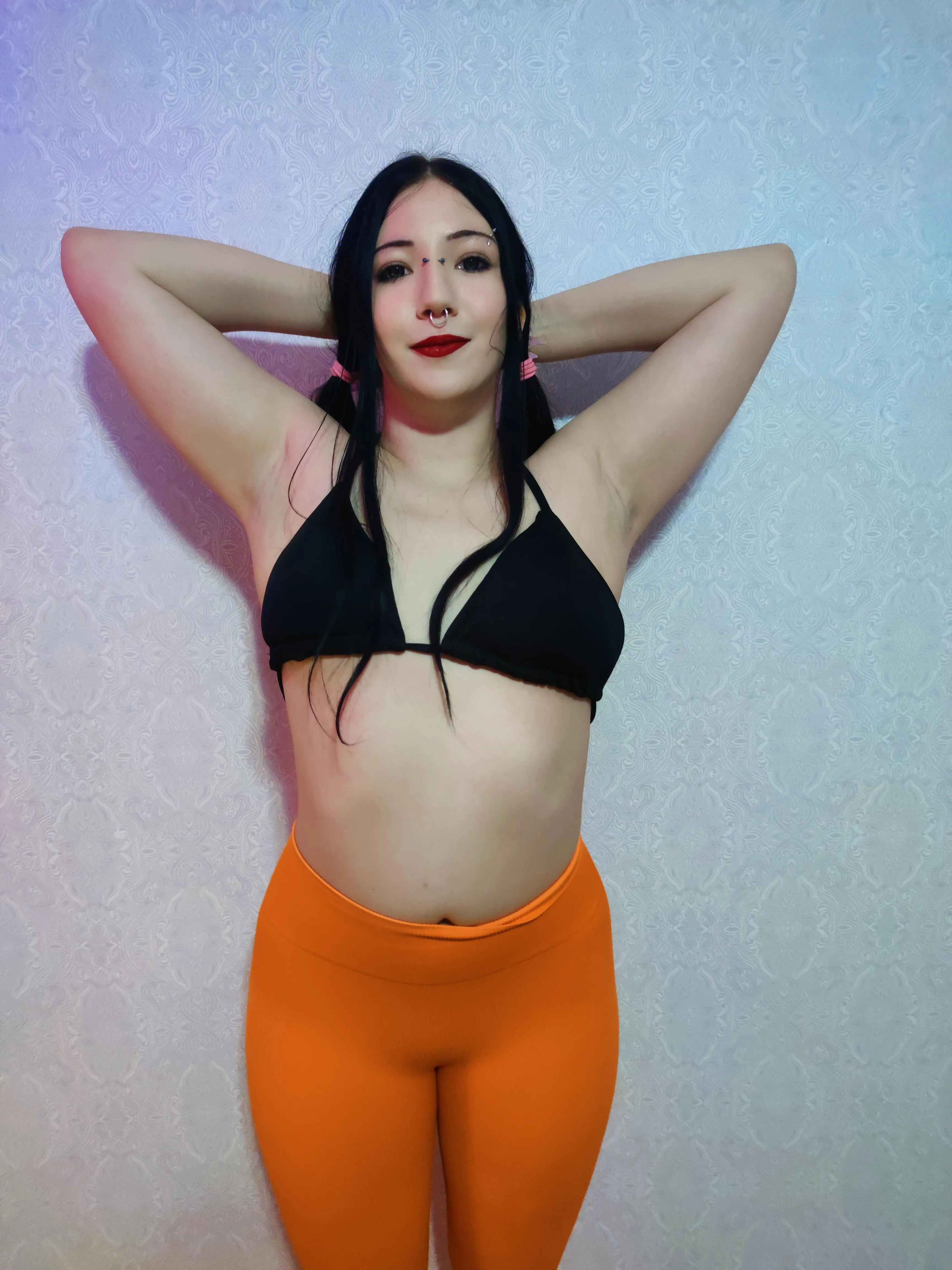 Will you dive into my armpits and then lick them?