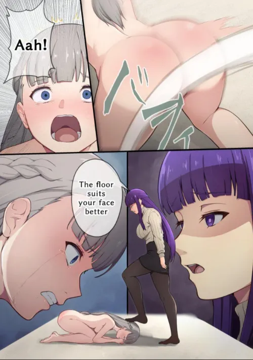 Would you let her step on you like that