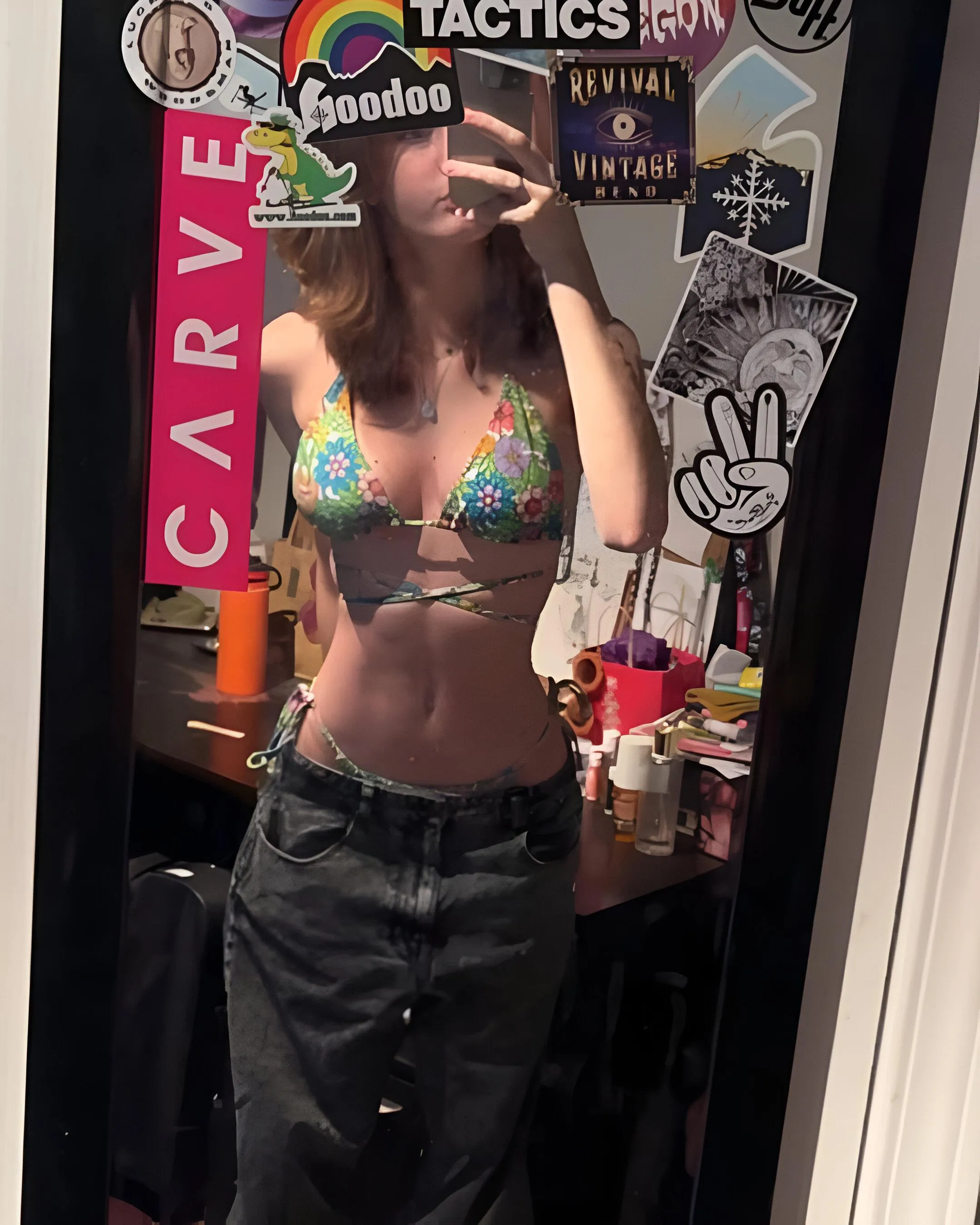 You guys have interesting requests, I've had 2 m&ms in my bellybutton today lol