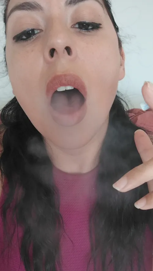 A shared cigarette is an intimate moment