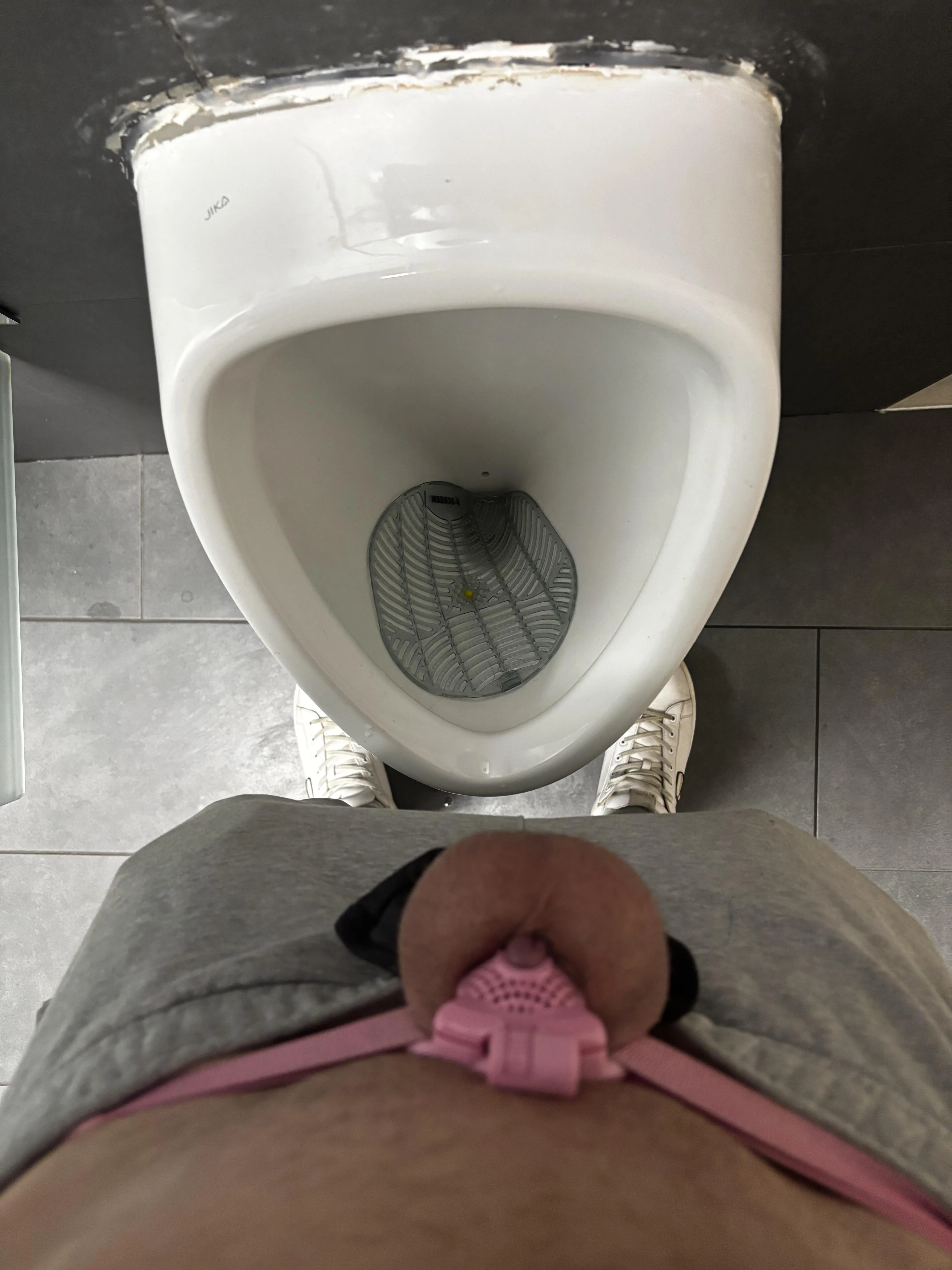 Beta boy trying to look like a real man