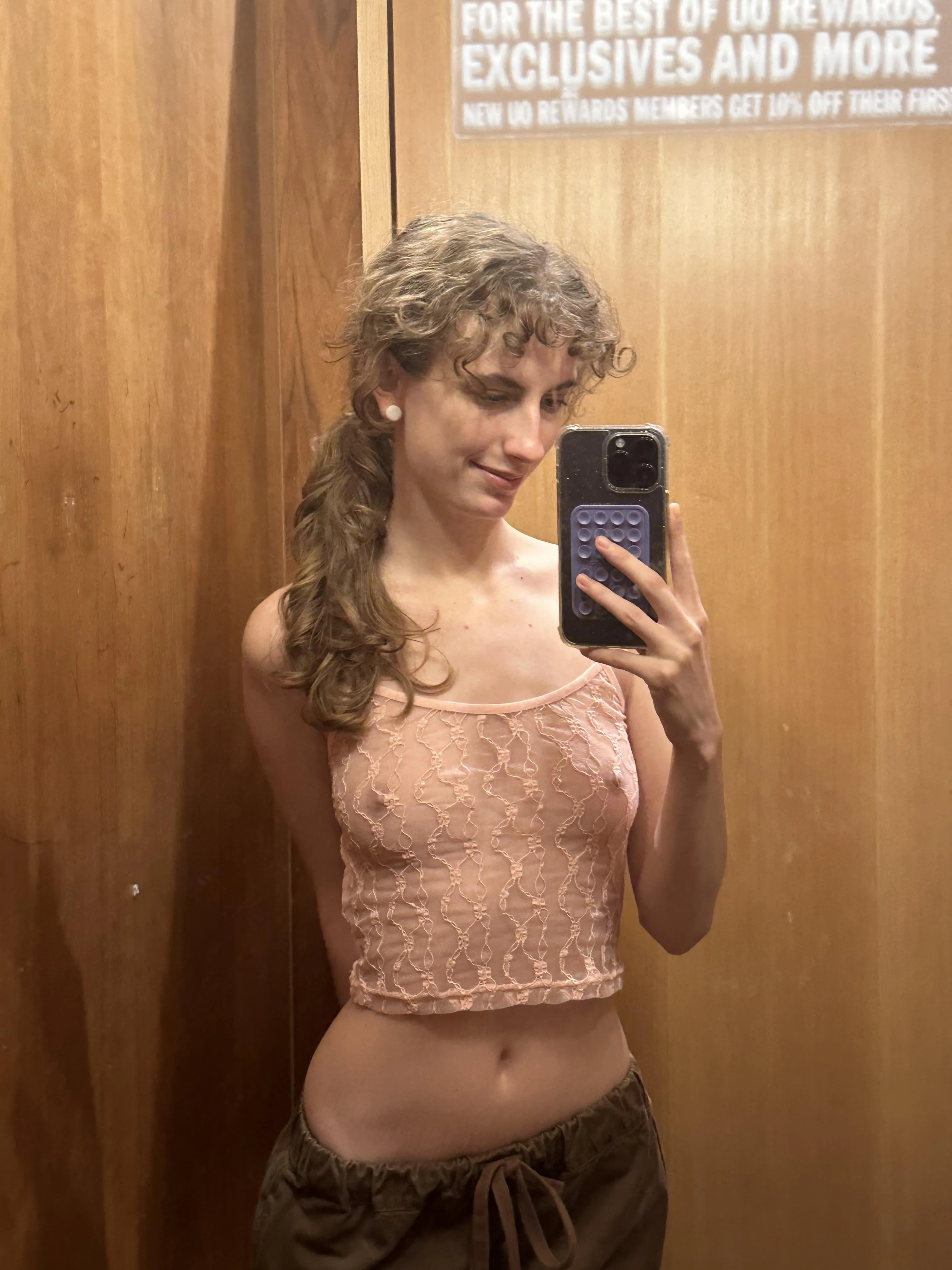 changing room quickie