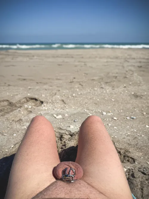 Enjoying the sun and the warmth!