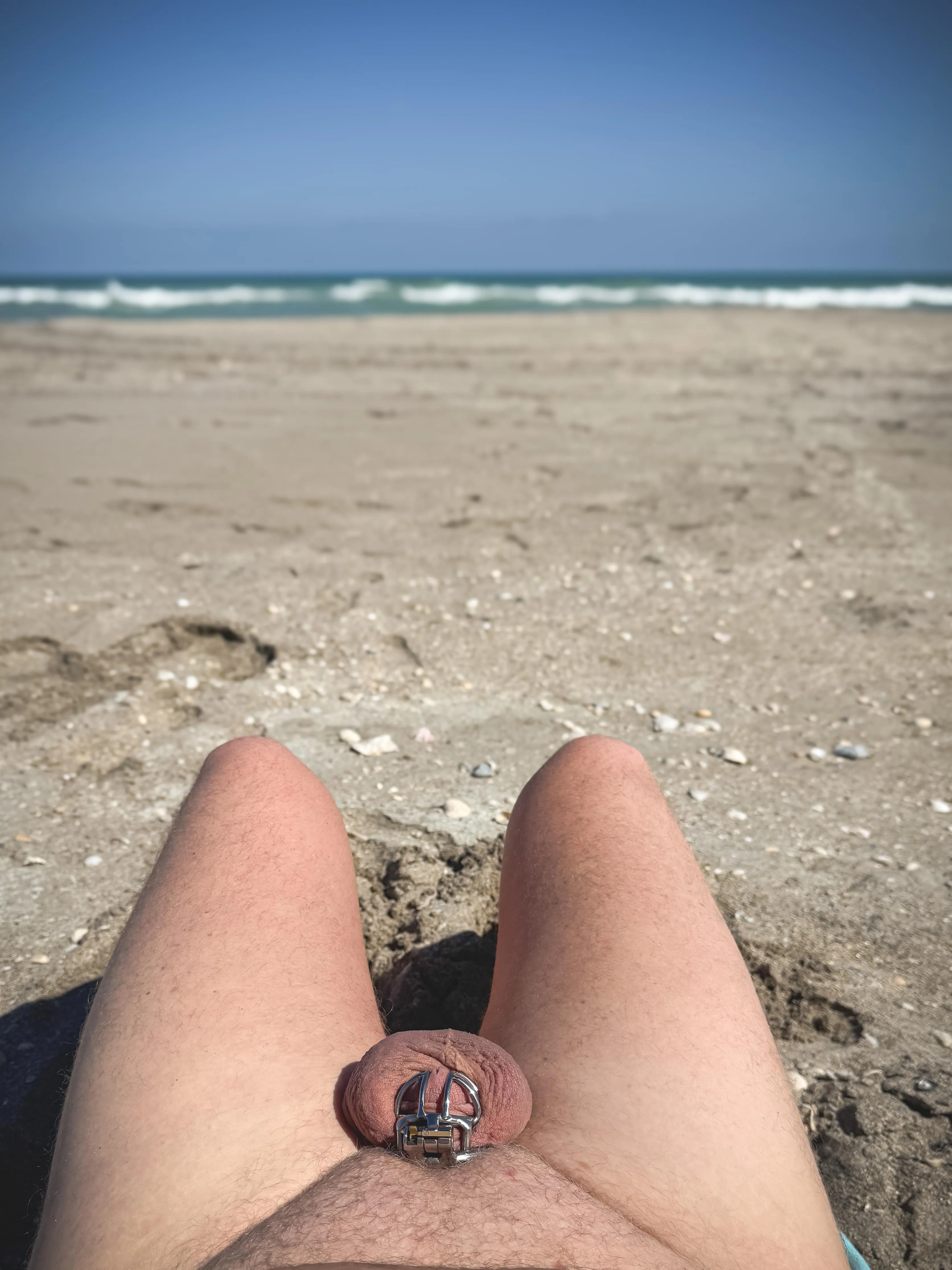 Enjoying the sun and the warmth!