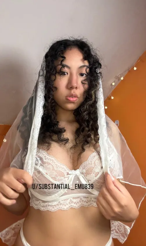 Feeling cute while dressed in white