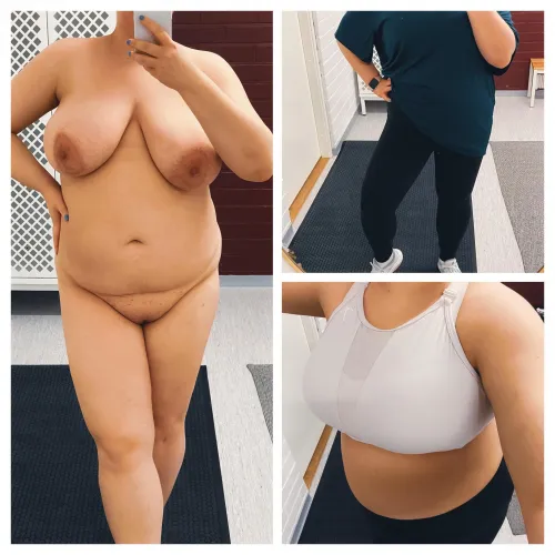 Friday post gym on-off selfie