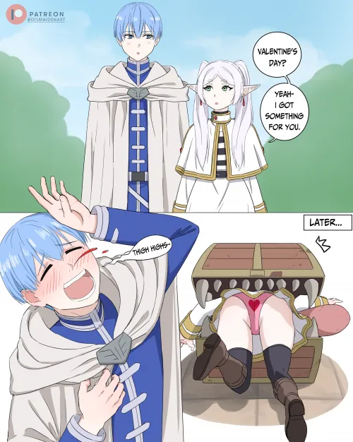 Frieren's Valentine's Day Gift! (Dismaiden)